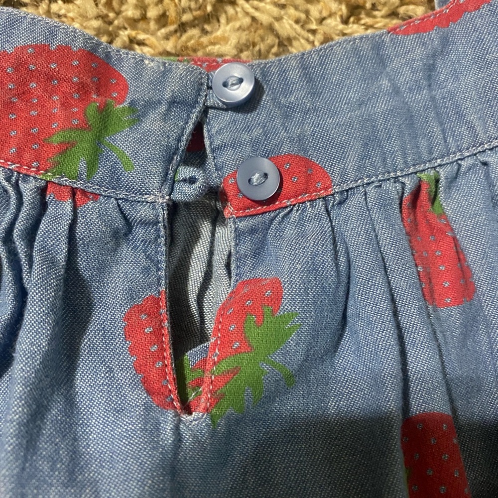 Tucker + Tate Denim Strawberry Dress - Picture 3 of 3